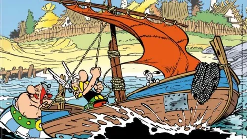 Astérix à l'honneur dans Ouest-France